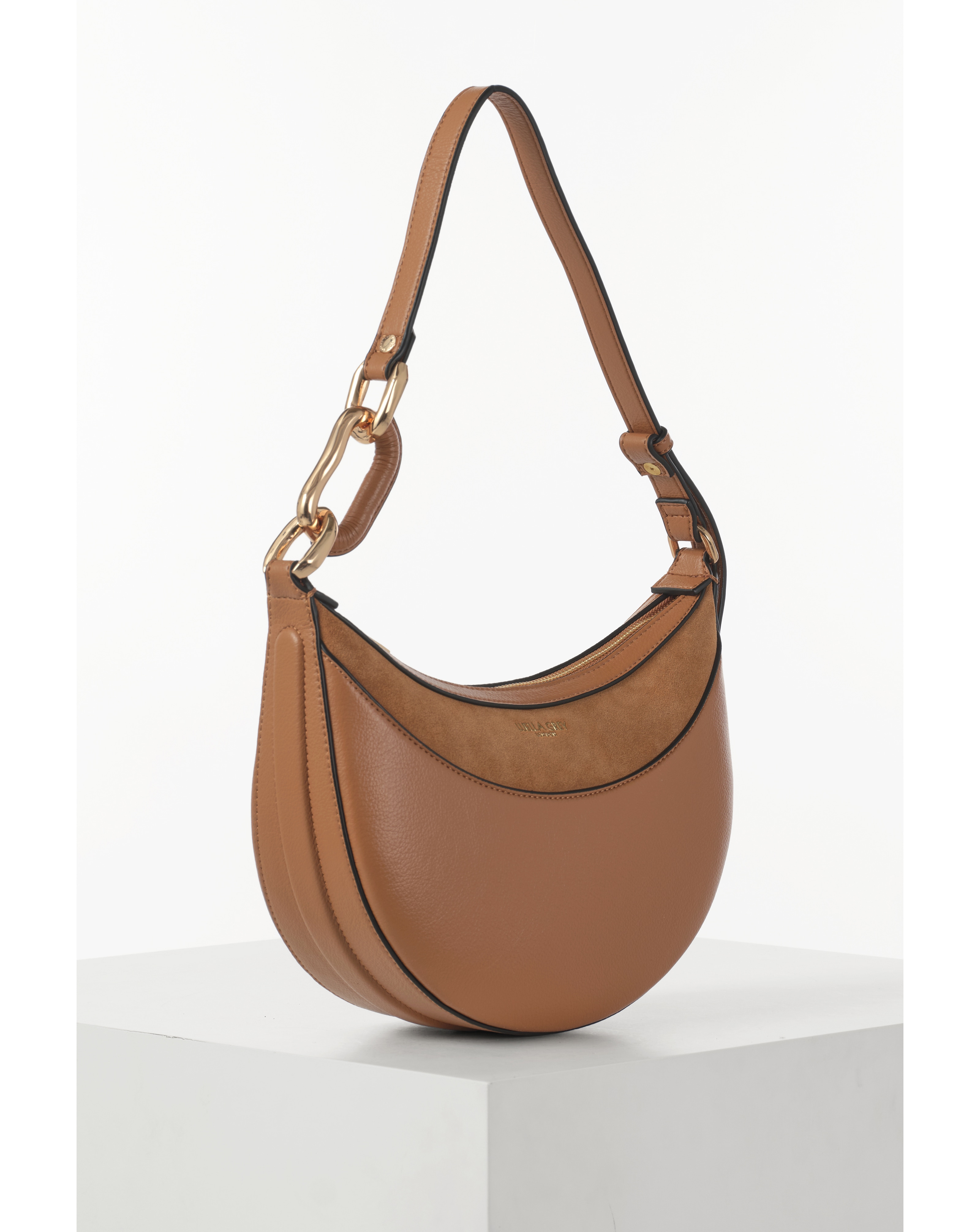 Luella Grey Hester Camel Shoulder Bag