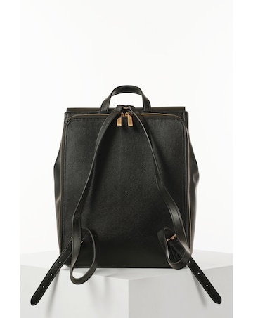 Luella Grey  Hilda Black Laptop Rucksack