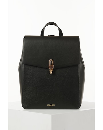 Luella Grey  Hilda Black Laptop Rucksack