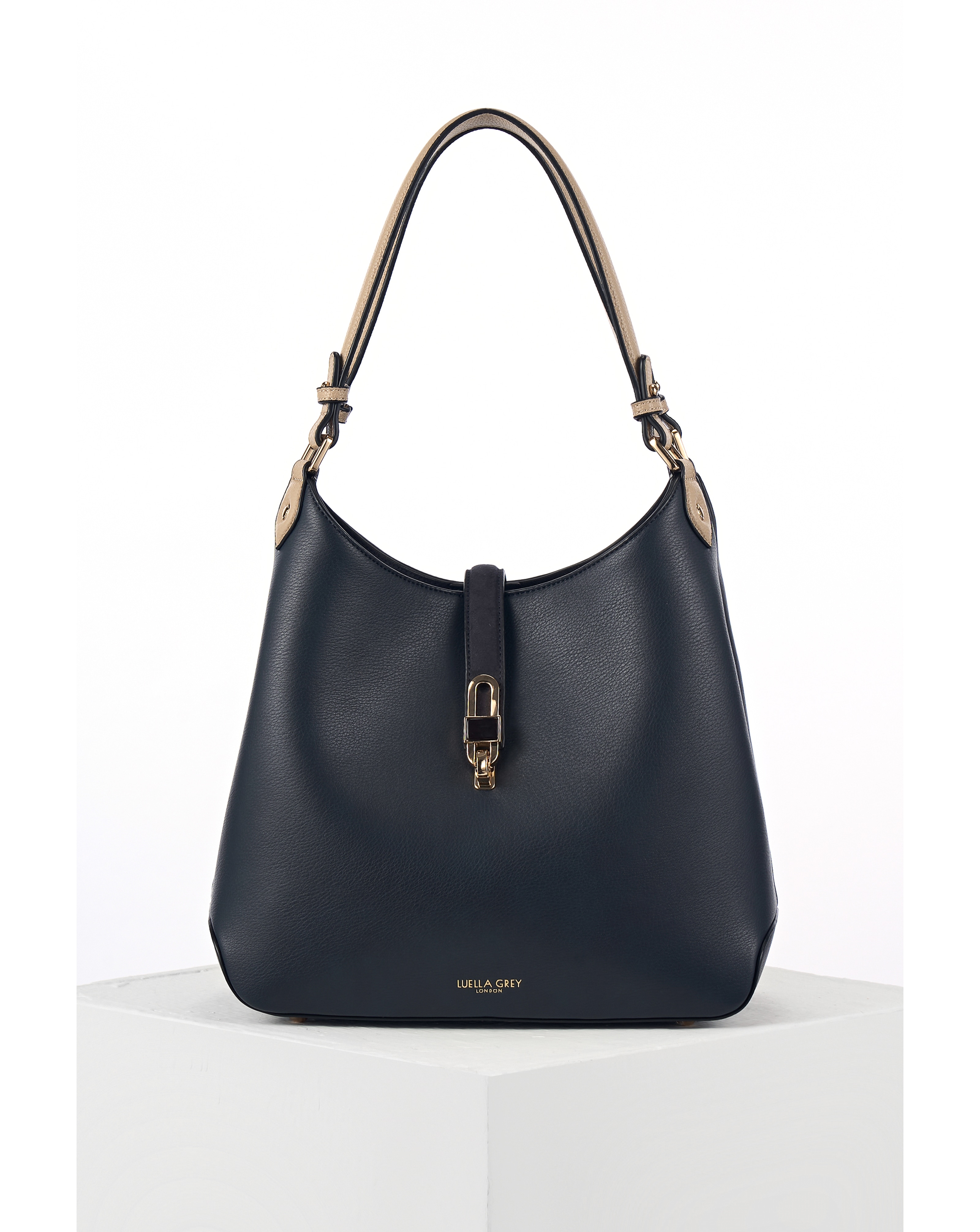 Luella Grey Romany Navy Hobo Tote