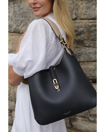 Luella Grey  Romany Navy Hobo Tote