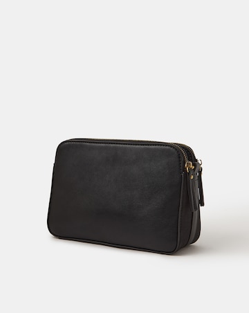 Accessorize Classic Double Zip Crossbody Bag