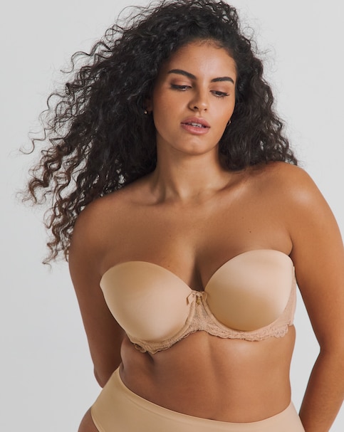 Gossard Superboost Strapless Bra Nude