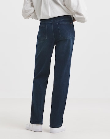 99 1 Indigo Comfort Stretch Relaxed Straight Leg Jeans
