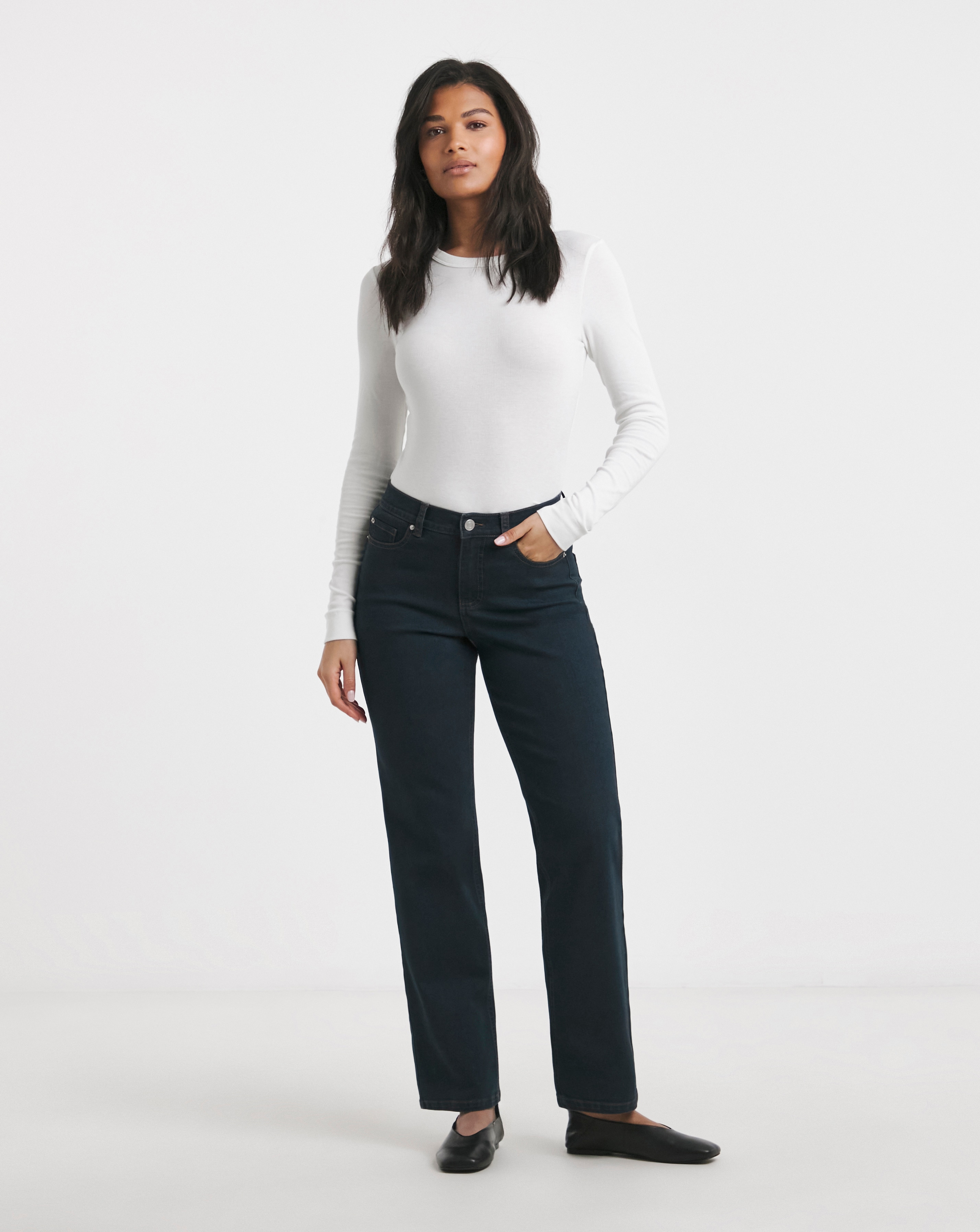 Indigo 24/7 Straight Leg Jeans