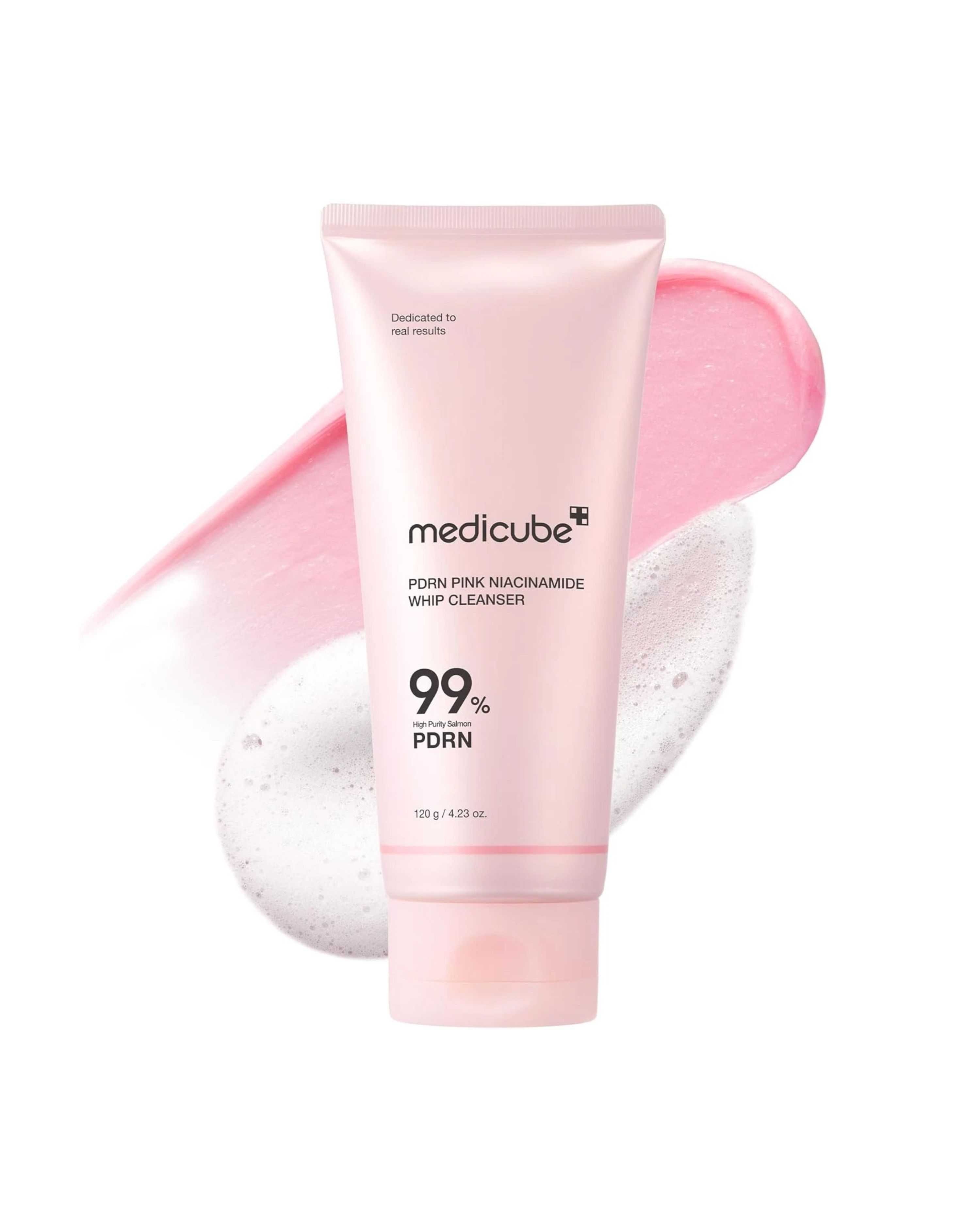 Medicube PDRN pink Niacinamide  marshmallow Whip Cleanser 120g