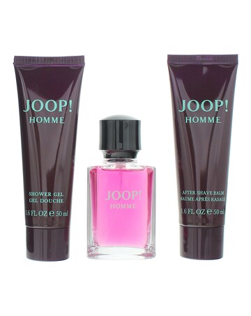 Joop! Homme 3 Piece Gift Set: EdT 30ml - Aftershave Balm 50ml - Shower Gel 50ml