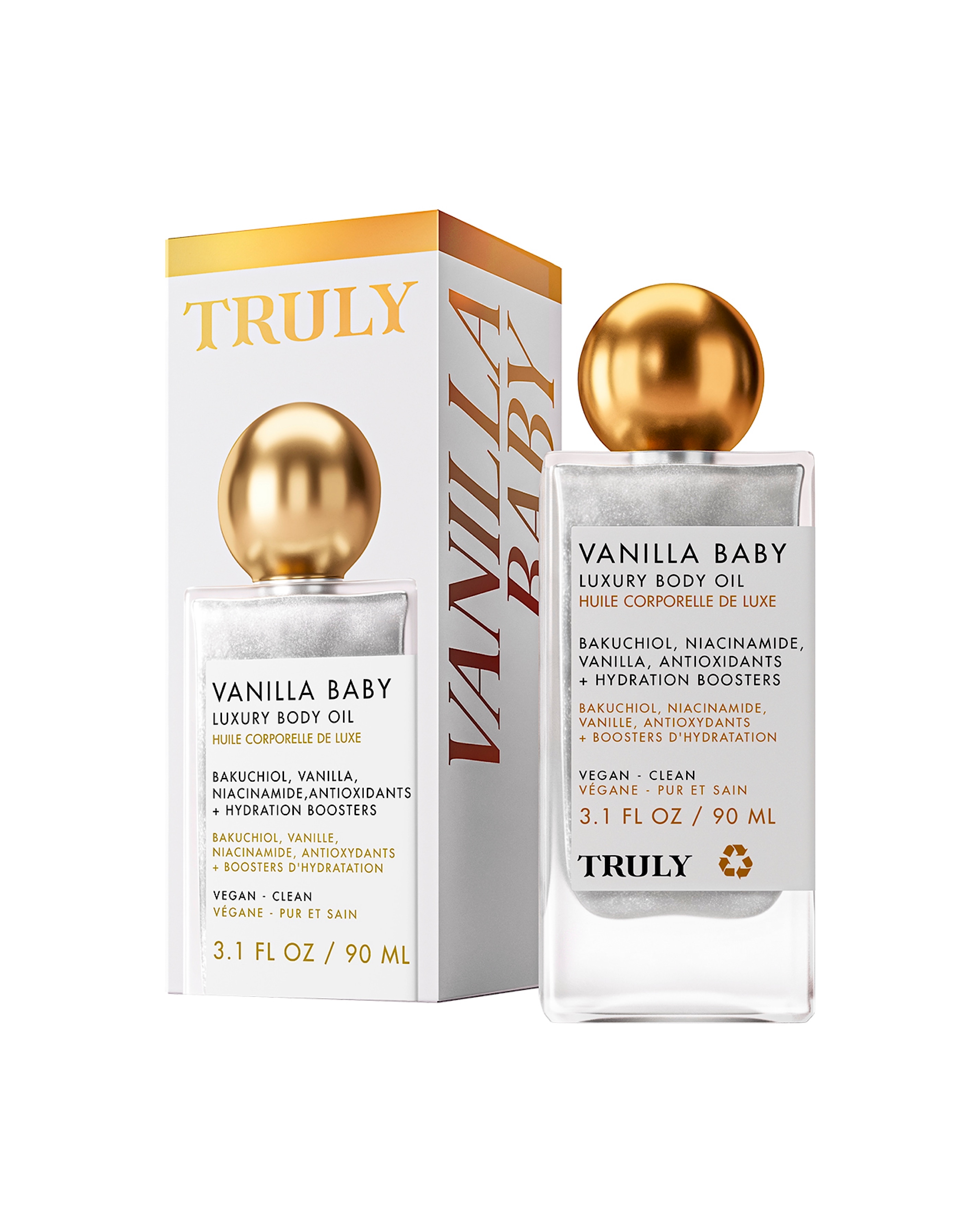 Truly Vanilla Baby Luxury Body Oil 90ml