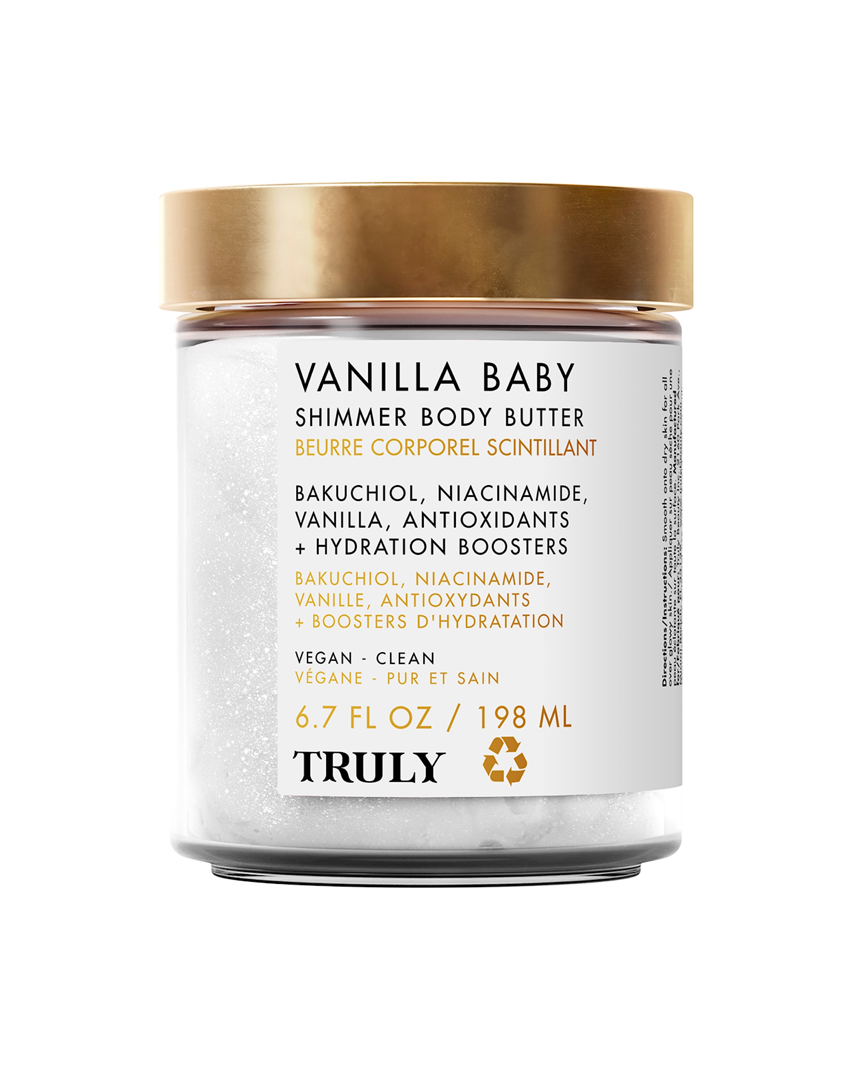 Truly Vanilla Baby Shimmer Body Butter 198ml