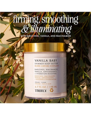 Truly Vanilla Baby Shimmer Body Butter 198ml