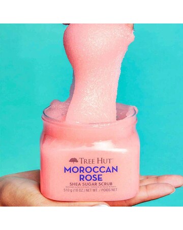 Tree Hut Moroccan Rose Shea Sugar Body Scrub 510g