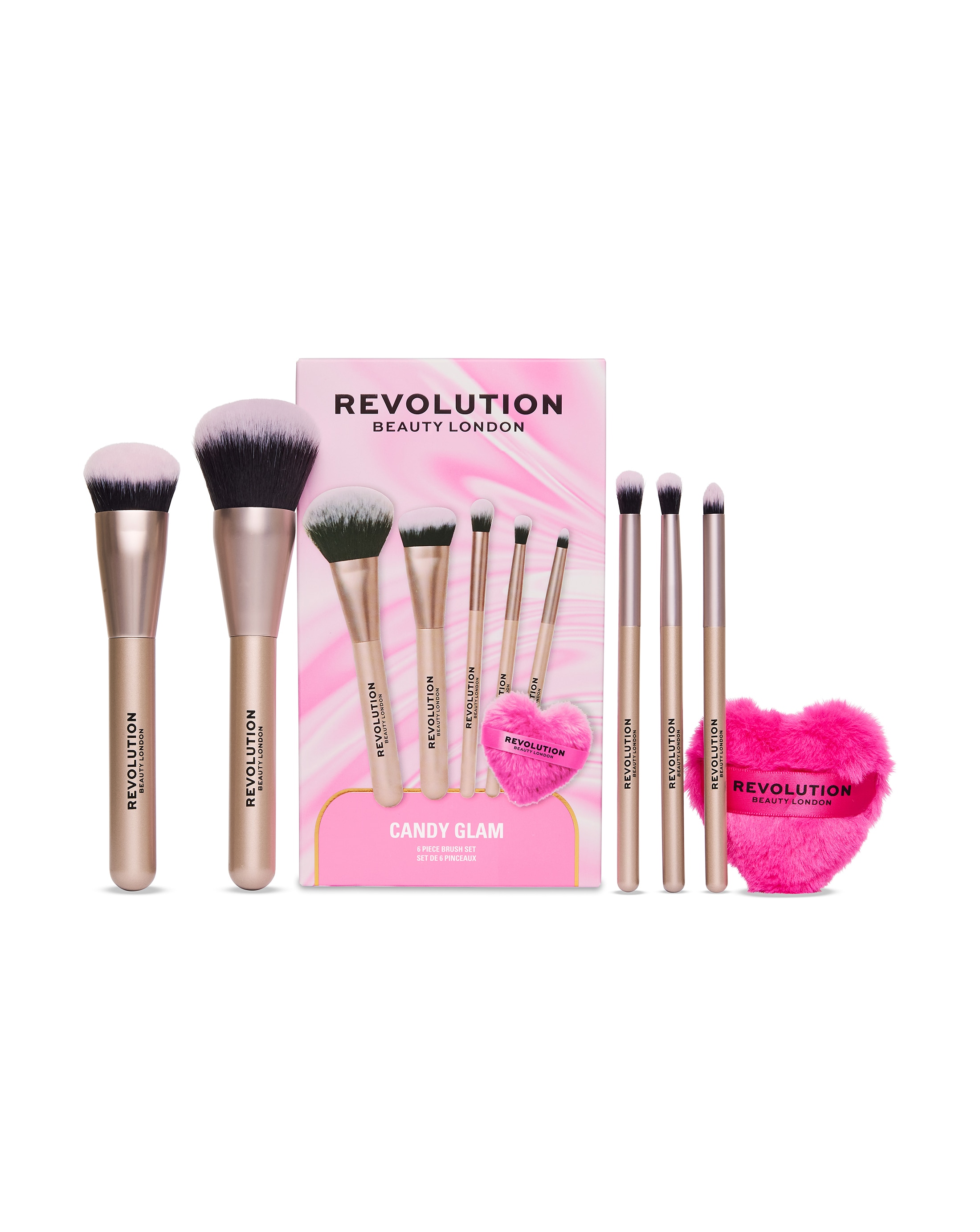 Revolution Candy Glam Brush Set
