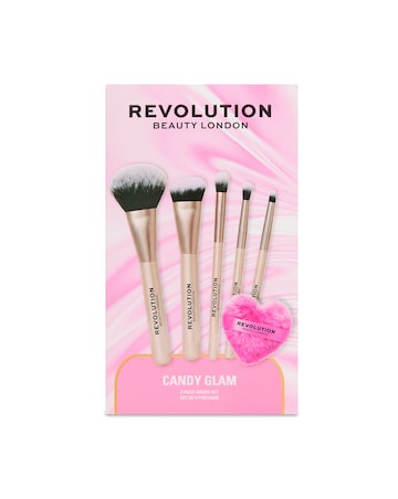 Revolution Candy Glam Brush Set