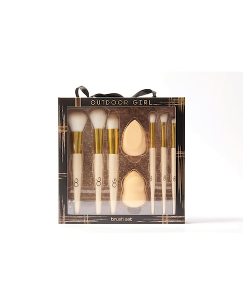 New In - Outdoor Girl Brush Set