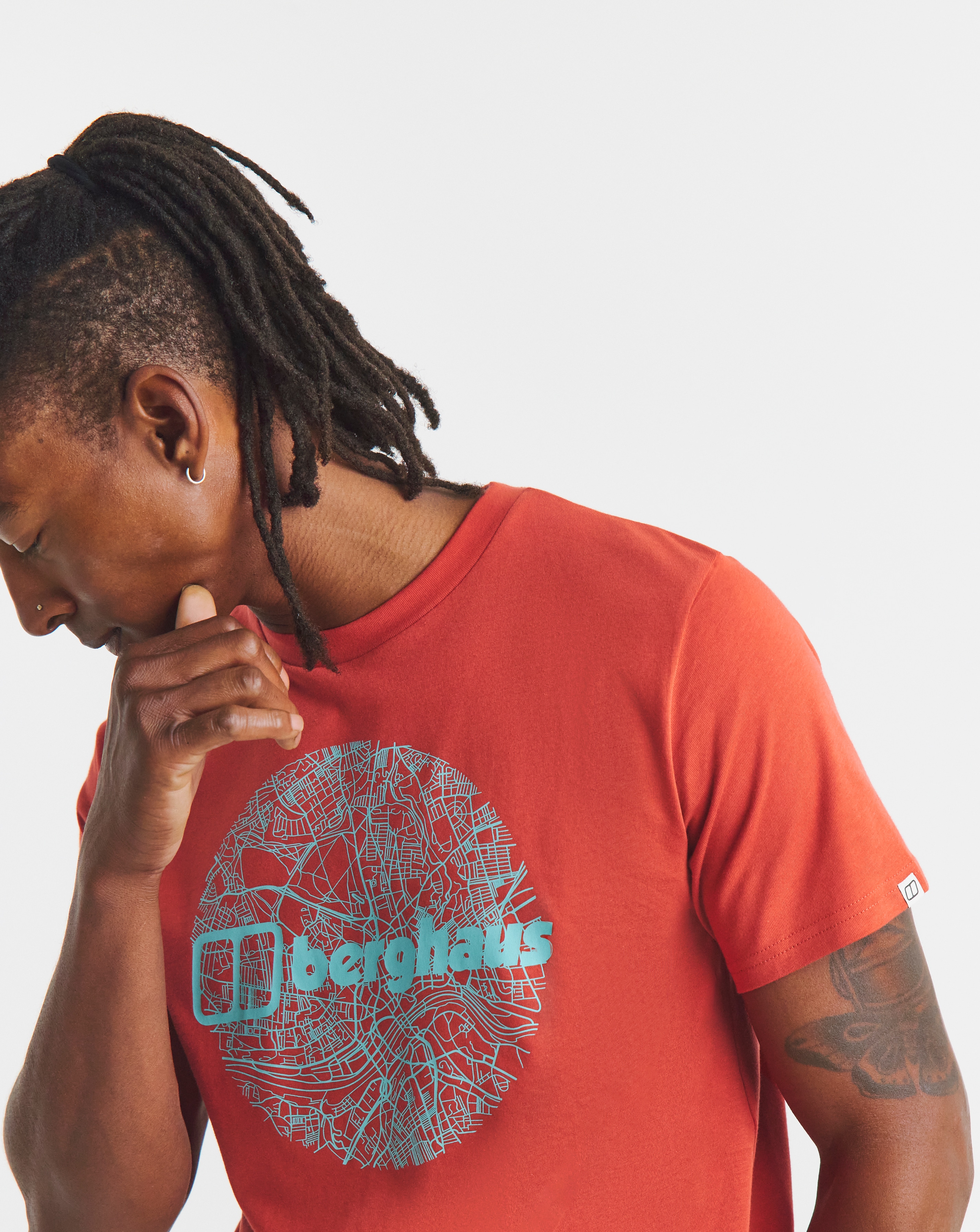 Berghaus Map of The Moon T-Shirt