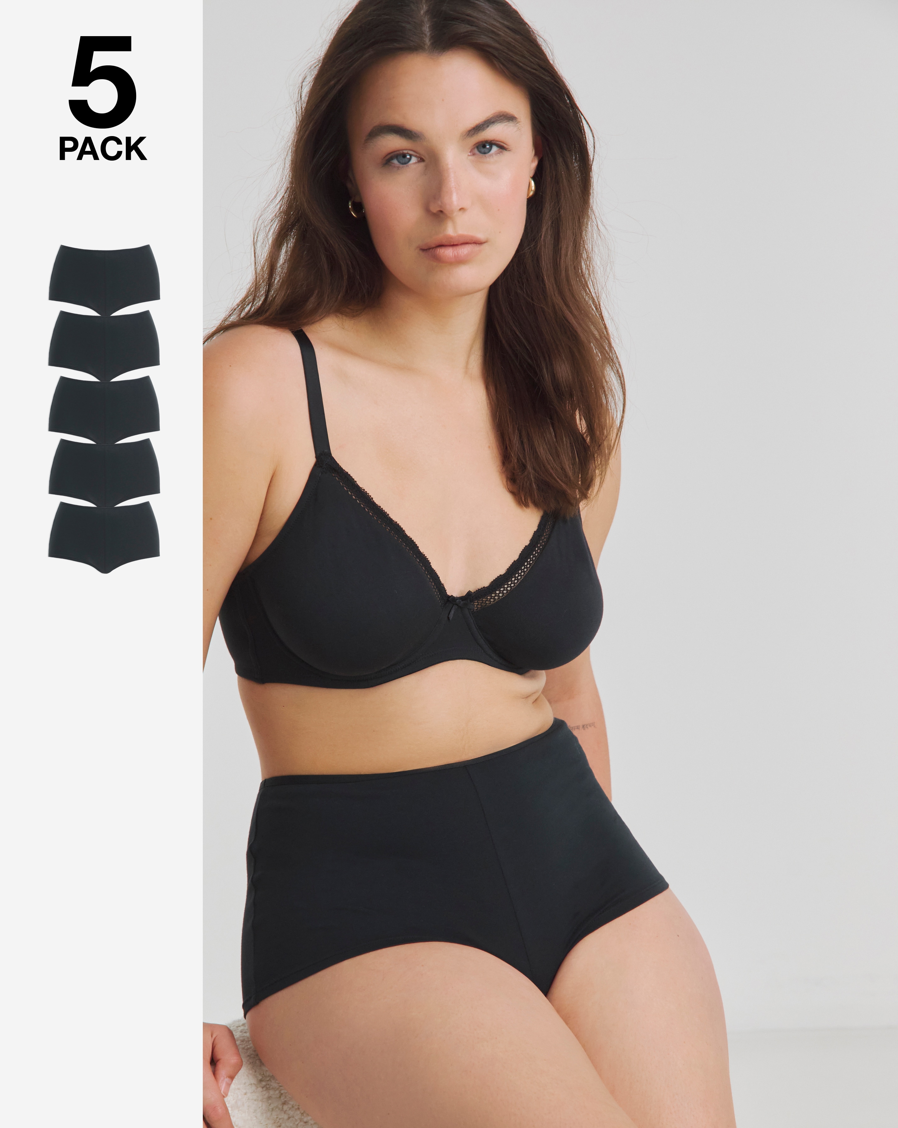 5 Pack Boy Short Knickers