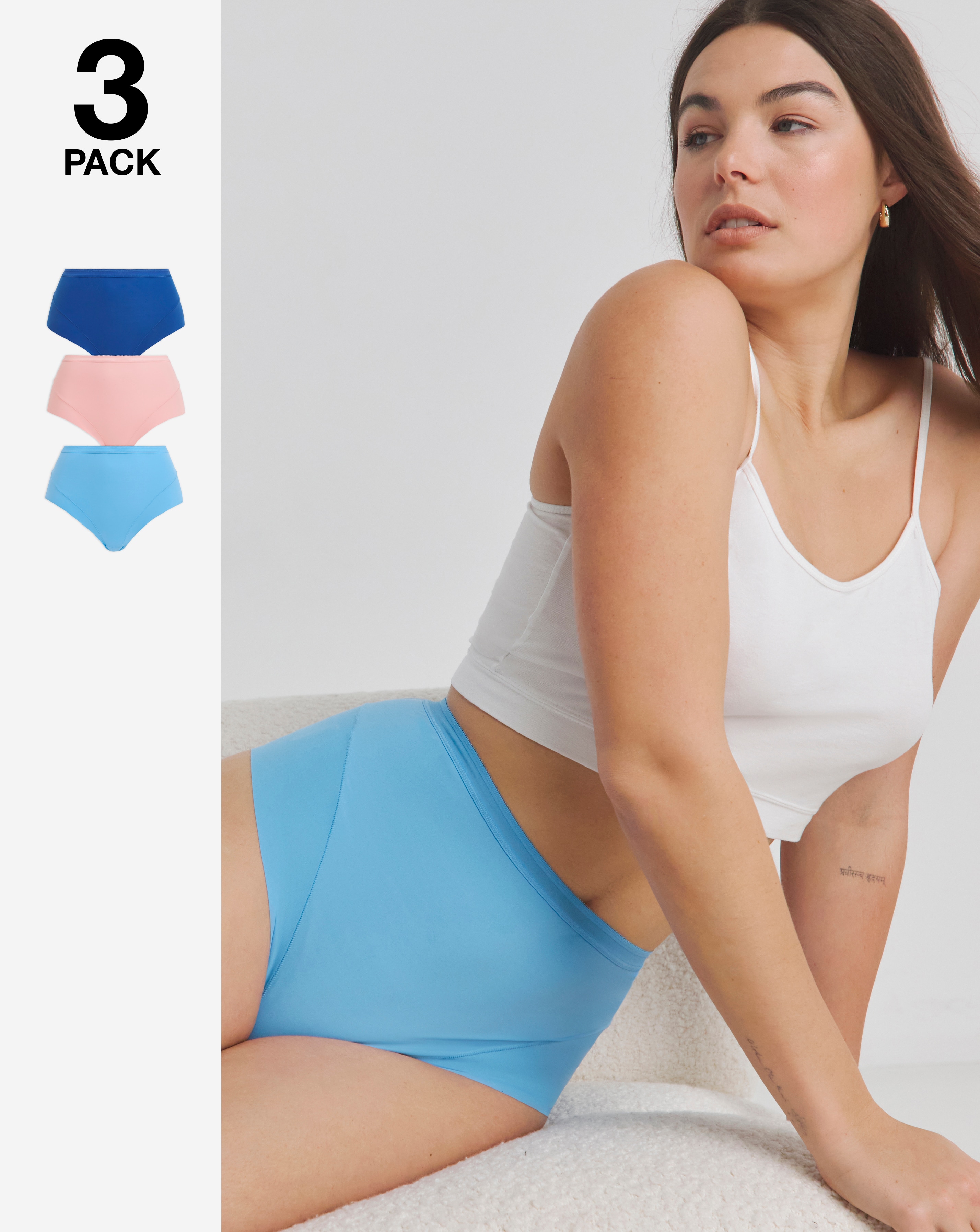 MAGISCULPT 3 Pack Light Tummy Shapers