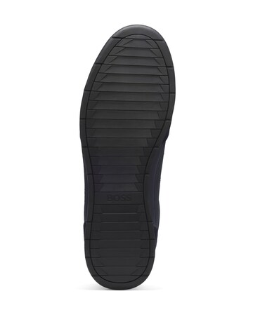 BOSS Nitan Low Top Trainers - Navy