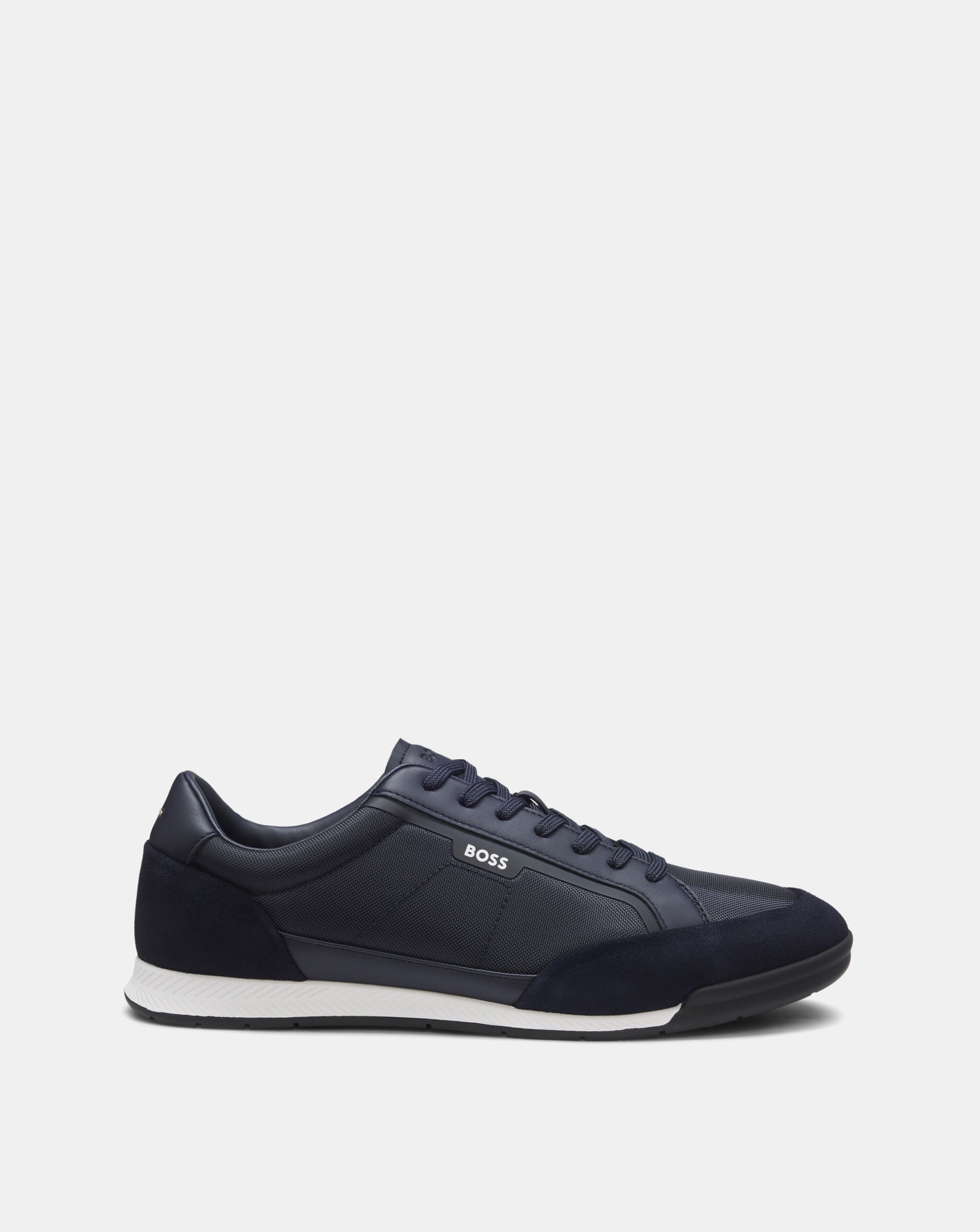 New In - BOSS Nitan Low Top Trainers - Navy