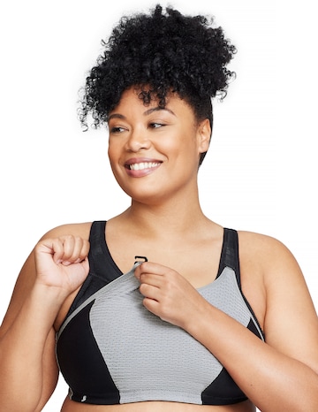 Glamorise Plus Size Custom Control Sports Bra 1166