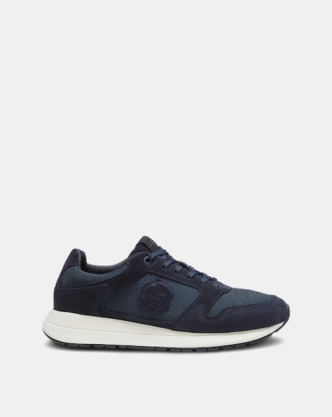 BOSS Vinston Runner Trainers - Navy