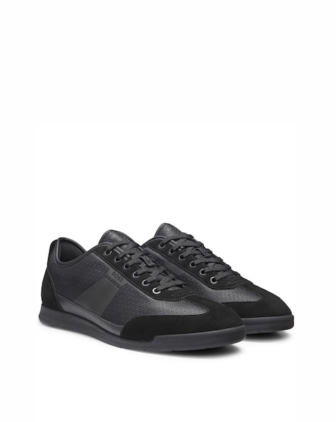 BOSS Nitan Low Profile Trainers - Black