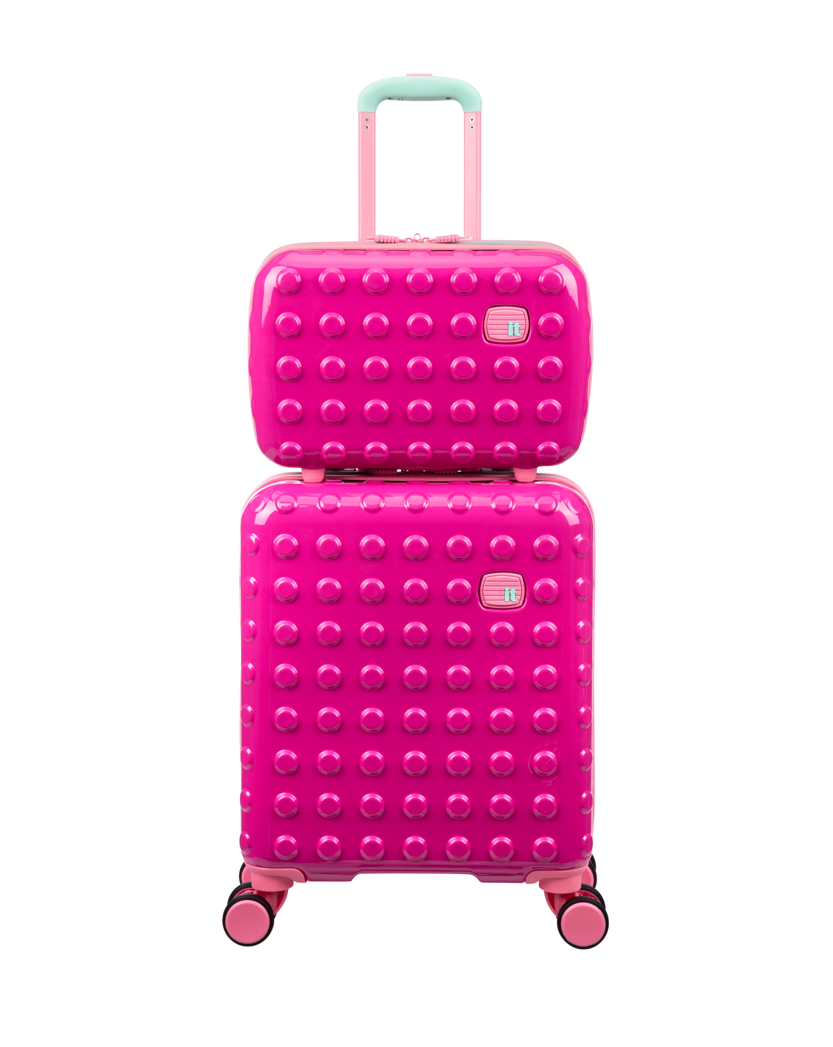 IT Luggage Bobble Bloc - Raspberry Rose