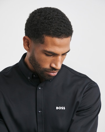 BOSS Long Sleeve Motion Shirt - Dark Blue