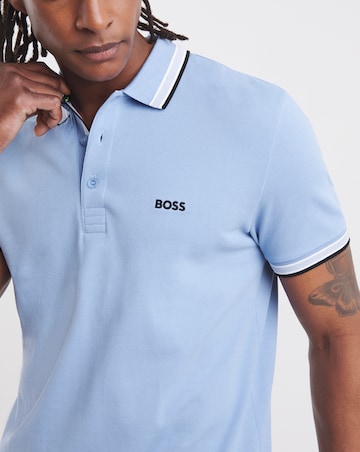 BOSS Classic Short Sleeve Paddy Polo - Bright Blue