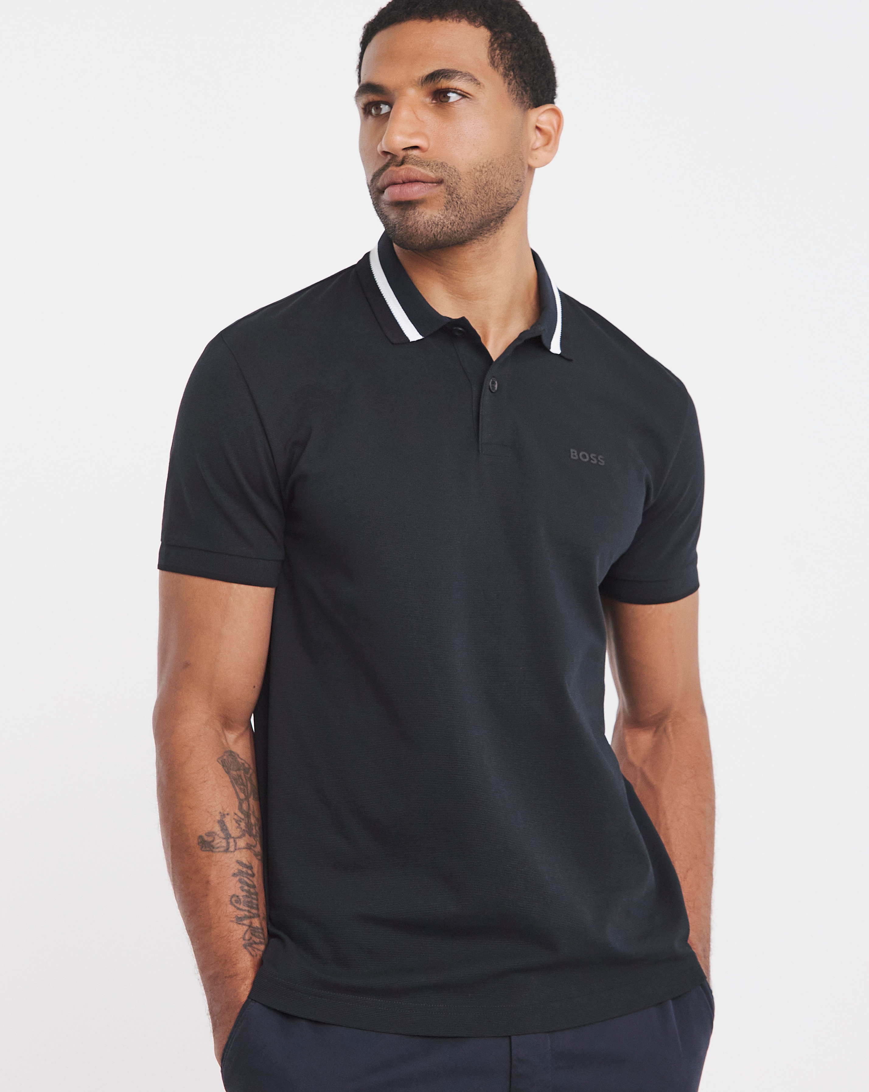 BOSS Paddy Heritage Tipped Polo