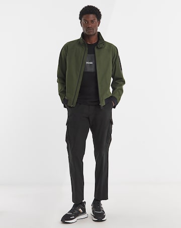 BOSS Arm Patch Lightweight Jacket - Forest Green