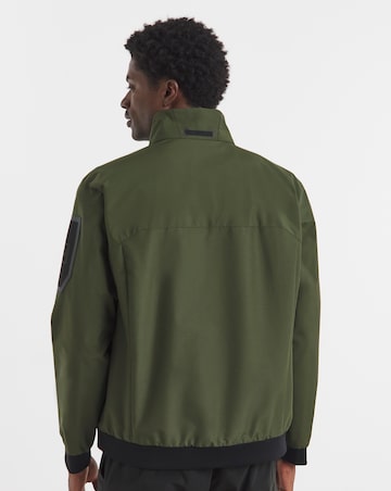 BOSS Arm Patch Lightweight Jacket - Forest Green