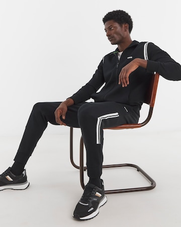 BOSS Classic Zip Through Tracksuit - Black