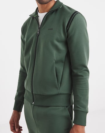 BOSS Classic Zip Through Tracksuit - Forest Green