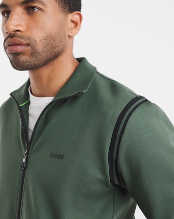 BOSS Classic Zip Through Tracksuit - Forest Green