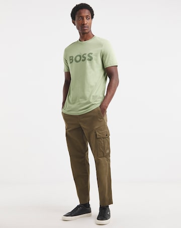 BOSS Classic Short Sleeve Logo T-Shirt - Sage