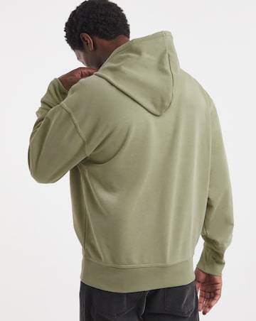 BOSS Centre Logo Hoodie - Sage