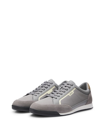 Boss Nitan Low Profile Trainers - Grey