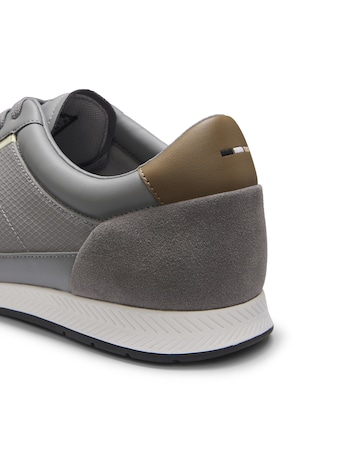 Boss Nitan Low Profile Trainers - Grey