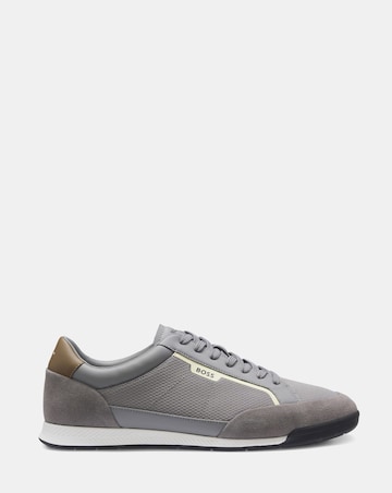 Boss Nitan Low Profile Trainers - Grey