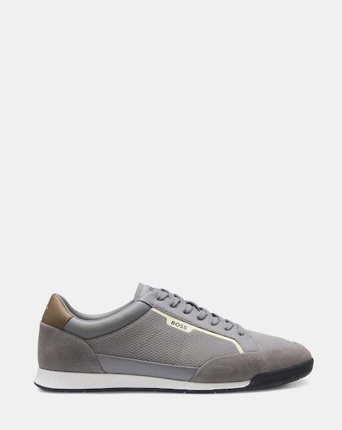 New In - Boss Nitan Low Profile Trainers - Grey
