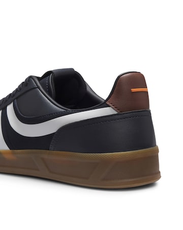 Boss Brandon Gum Sole Trainer - Navy