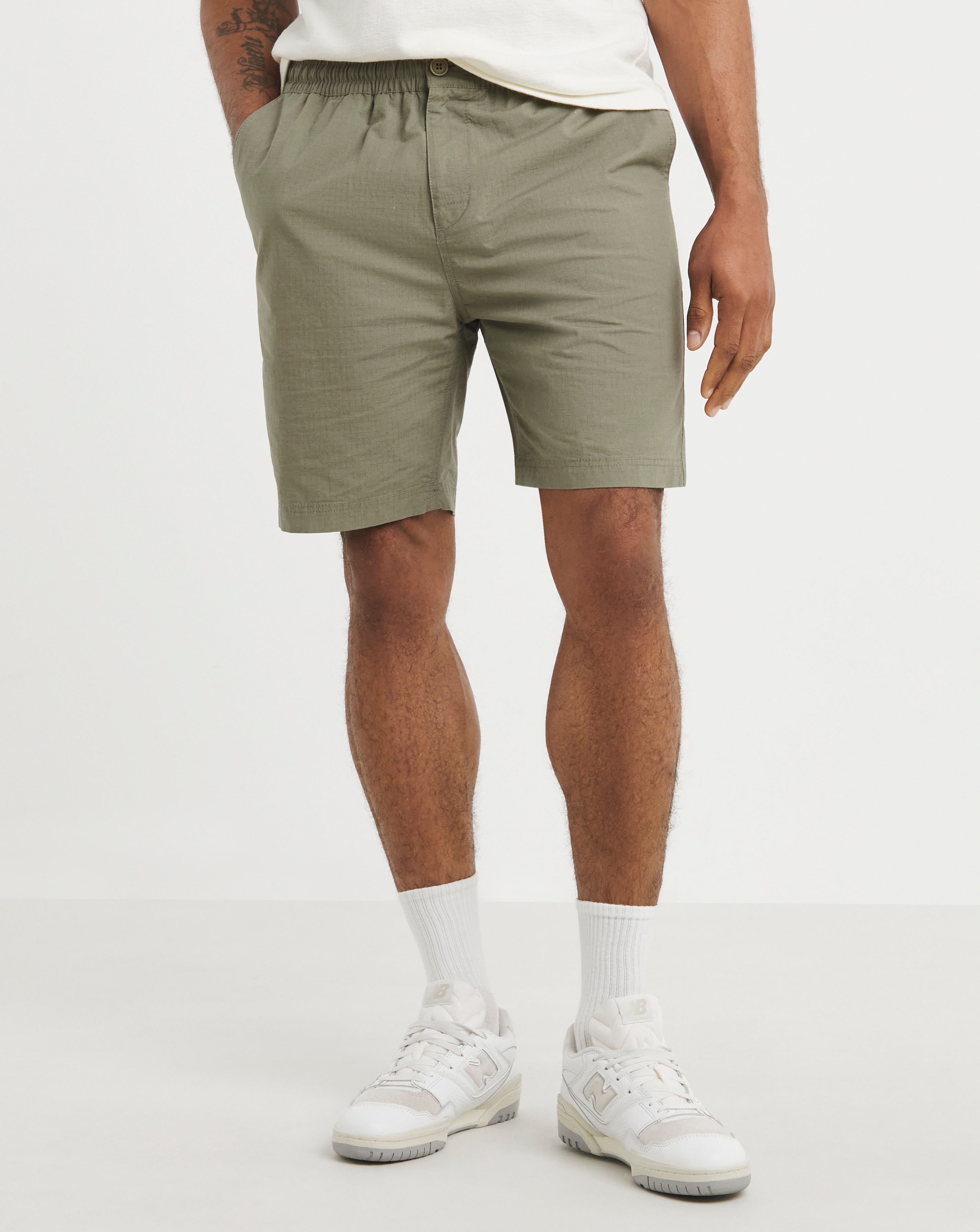 Ripstop Fully Elasticated Waist Short