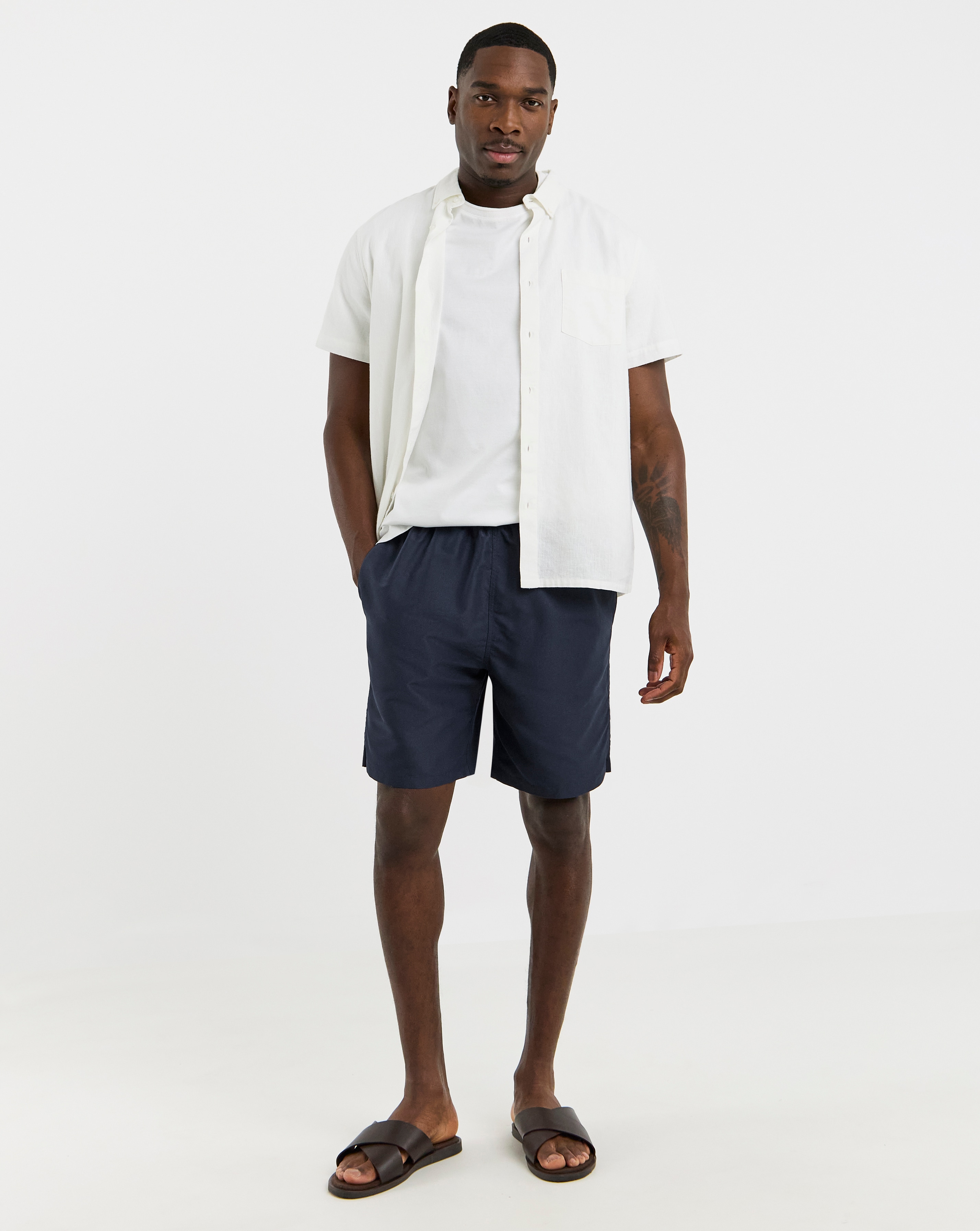 Long Length Quick Dry Swimshorts