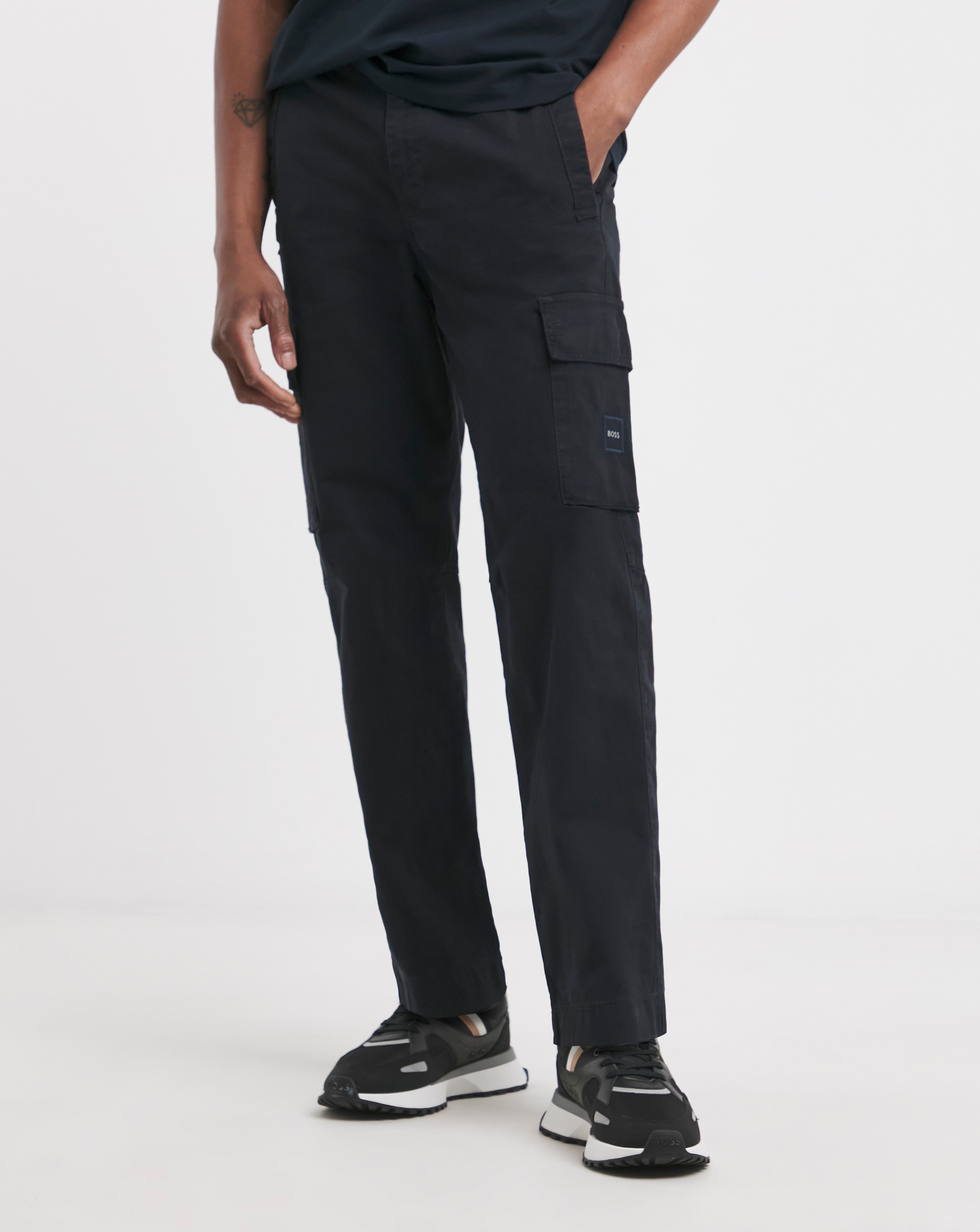 Boss Classic Cargo Dark Blue Trouser