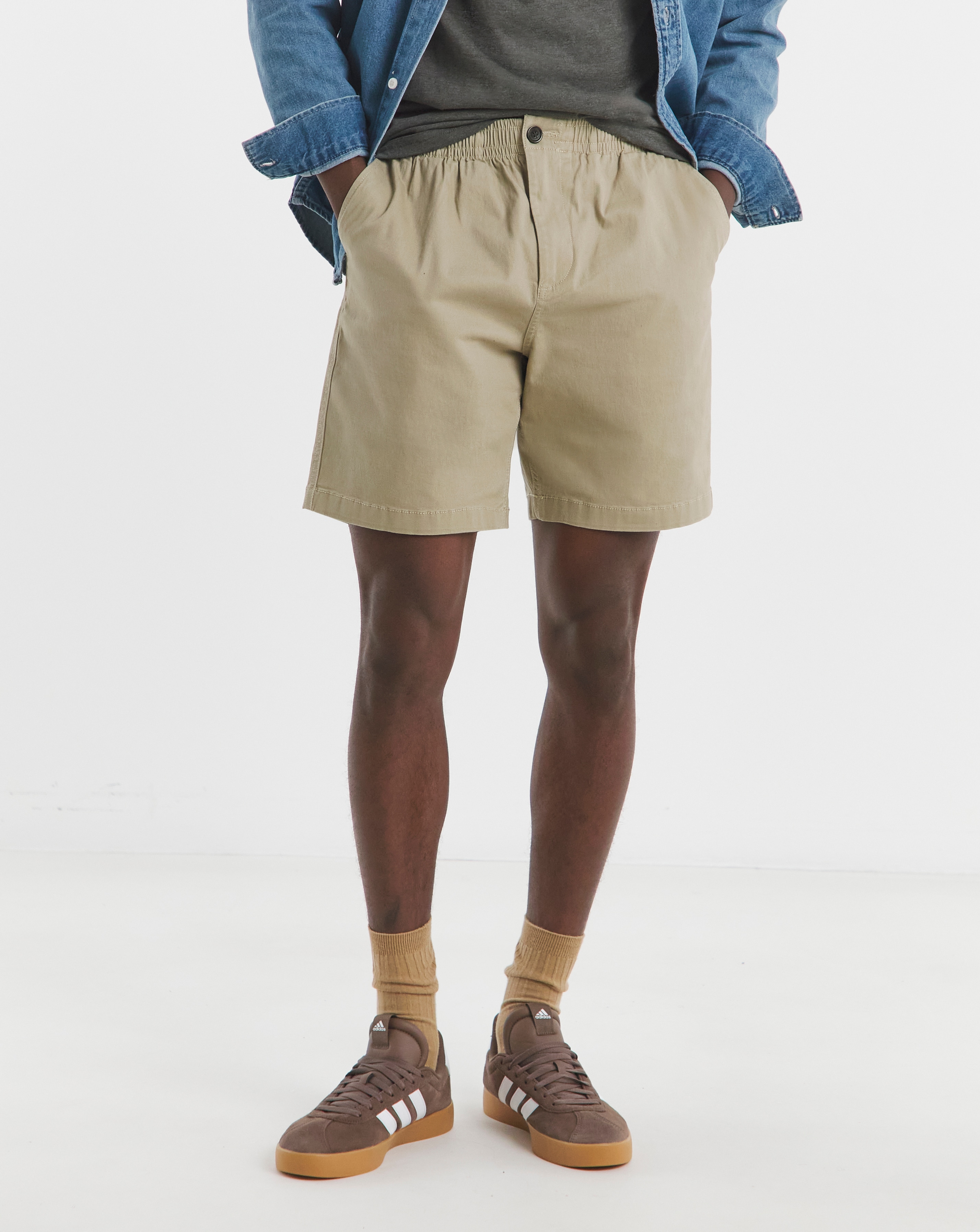 Full Elasticated Comfort Chino Short