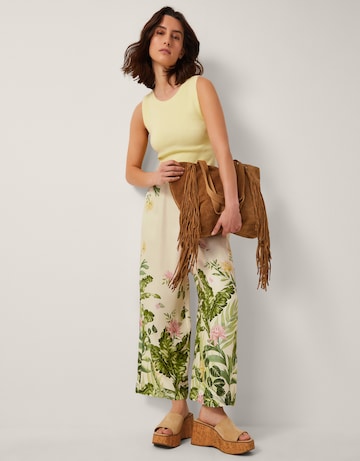 Monsoon Fleur Floral Wide Leg Trousers