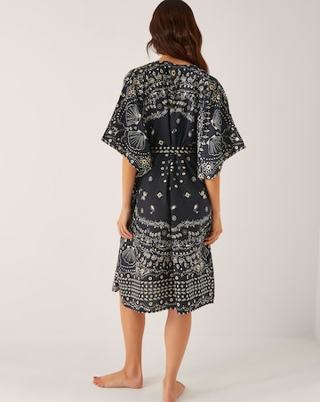 Monsoon Bodhi Print Mini Kaftan