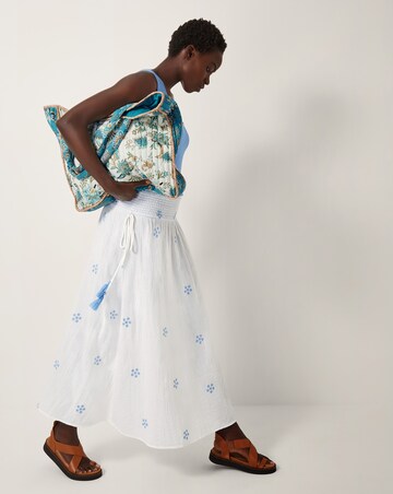 Monsoon Daisy Floral Midi Skirt