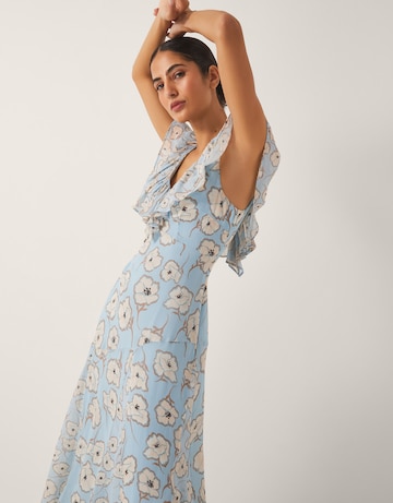 Monsoon Chloe Floral Ruffle Maxi Dress